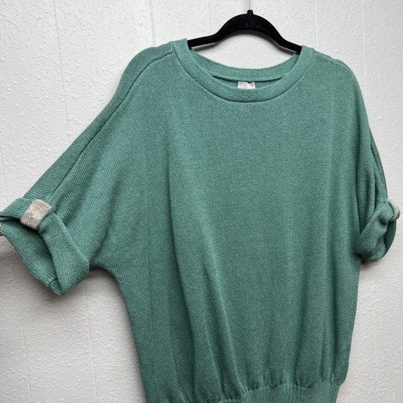 Chico's Linen Cotton Womens Sweater XL Flowy Breathable Coastal Nautical Beachy - Picture 5 of 10